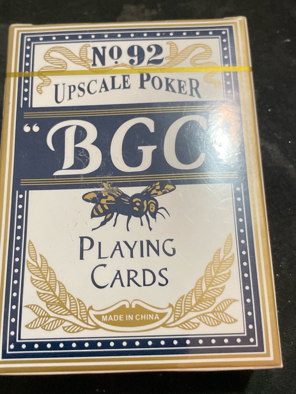 Upscale Poker BGC Playing Cards